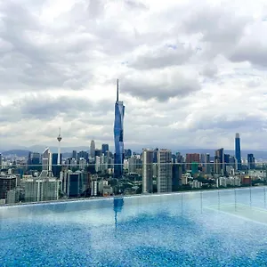 Sky Pool Kl Sentral - Riveria Apartamento Kuala Lumpur
